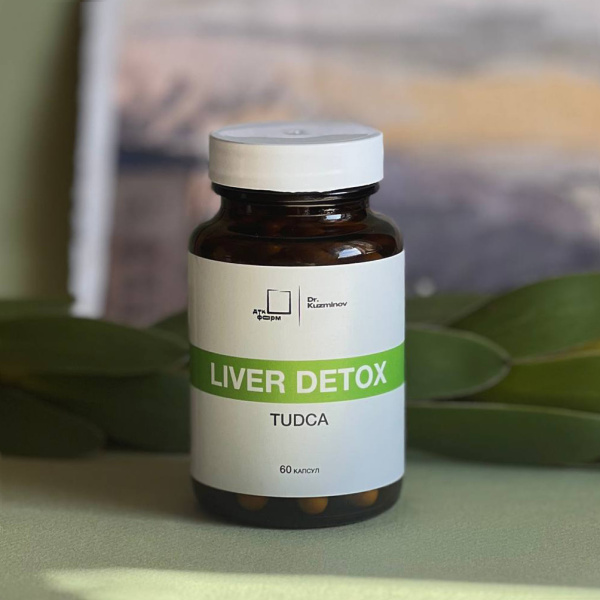Средство для поддержки детокса печени и жёлчевыводящей системы Liver Detox, 60 капсул