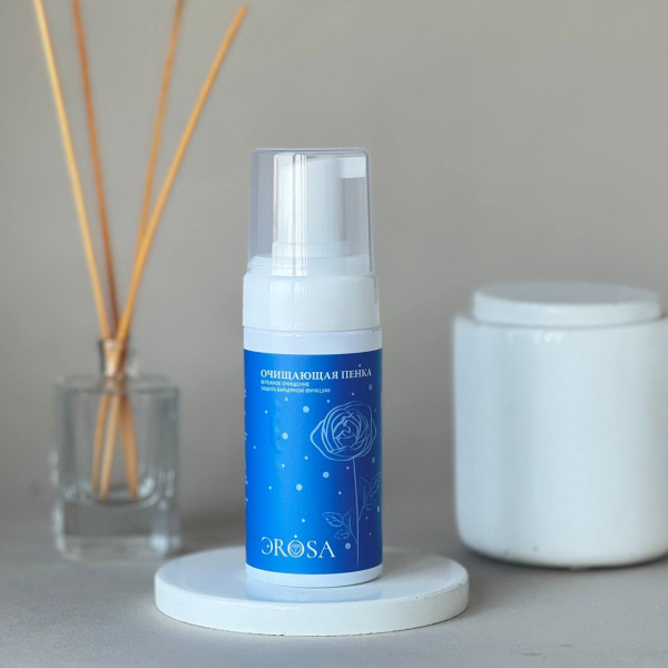 Очищающая пенка на основе растительных энзимов, ЭROSA, 100 мл