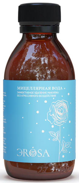 Мицеллярная вода на основе растительного ПАВ, ЭROSA, 150 мл