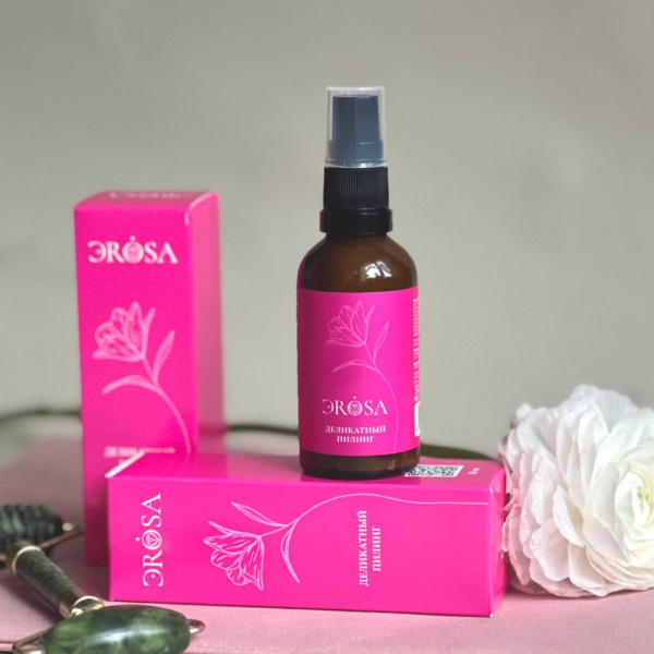Деликатный пилинг на основе PHA-кислот со стволовыми клетками растений, ЭROSA, 50 мл